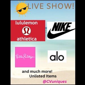 Unlisted Live Show Items July, 25